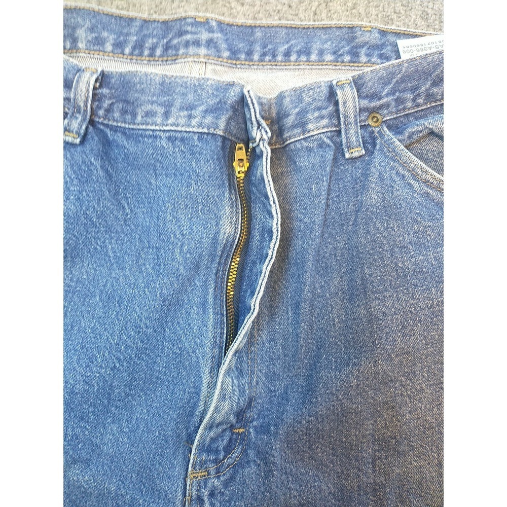 Wrangler Rugged Wear Mens Blue Straight Leg Jeans 38x29 Medium Wash 39902PW - Picture 11 of 16